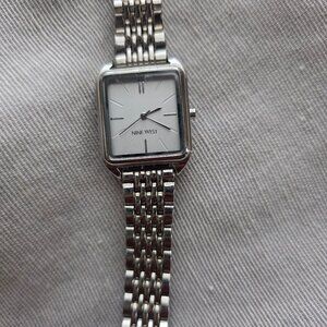 Nine West Vintage-Inspired Metal Bracelet Watch